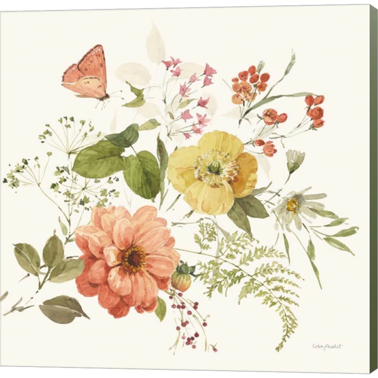 Blessed by Nature XII by Lisa Audit 12" x 12" Canvas Wall Art